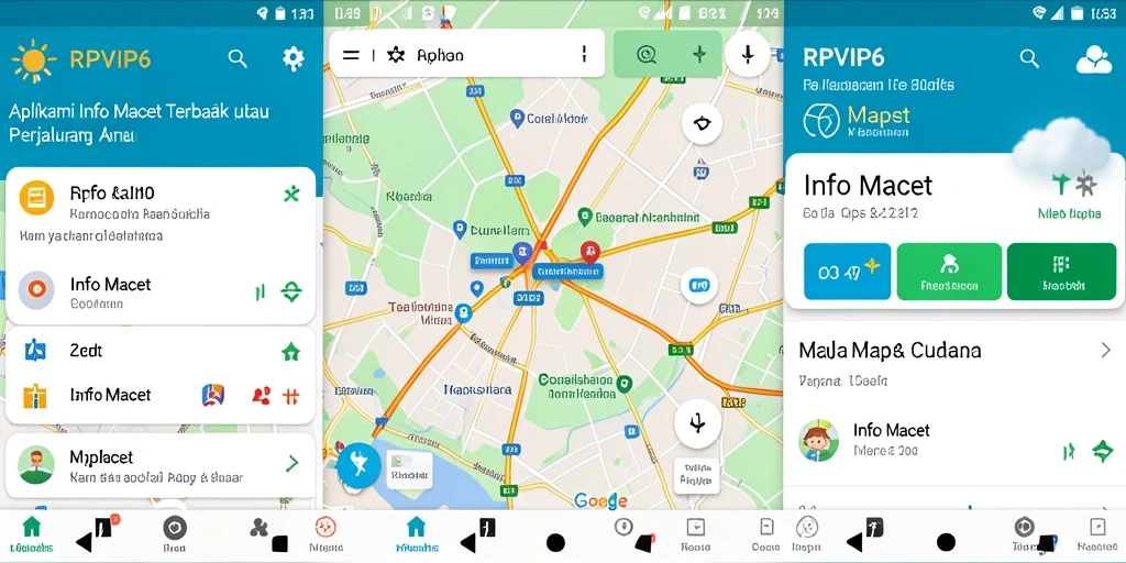 Antarmuka RPVIP6 yang informatif dan mudah dipahami