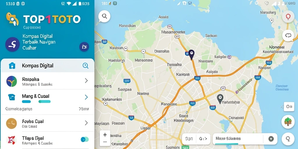 Tampilan antarmuka utama TOP1TOTO yang menarik dan informatif.